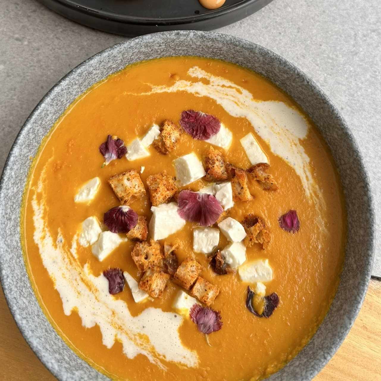 Pumpkin and Curry Cream