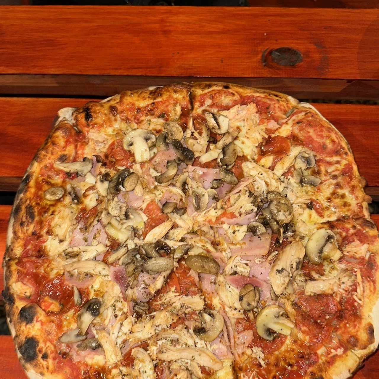 Pizza Roma ( hongos extra)