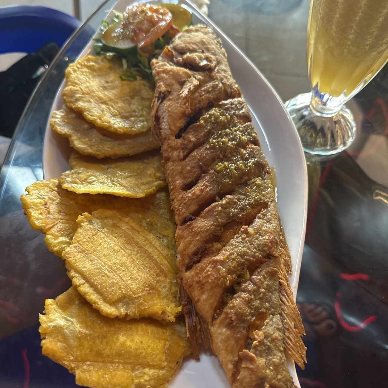 Pescado frito 