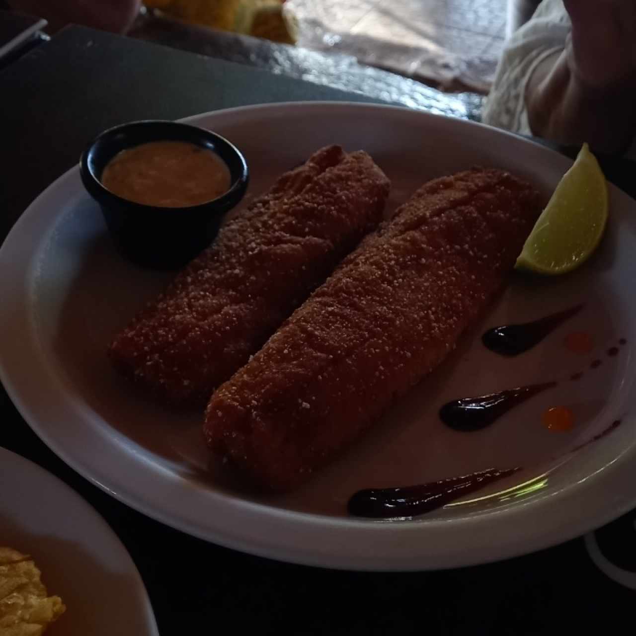 Corvina a la plancha / apanado / limón