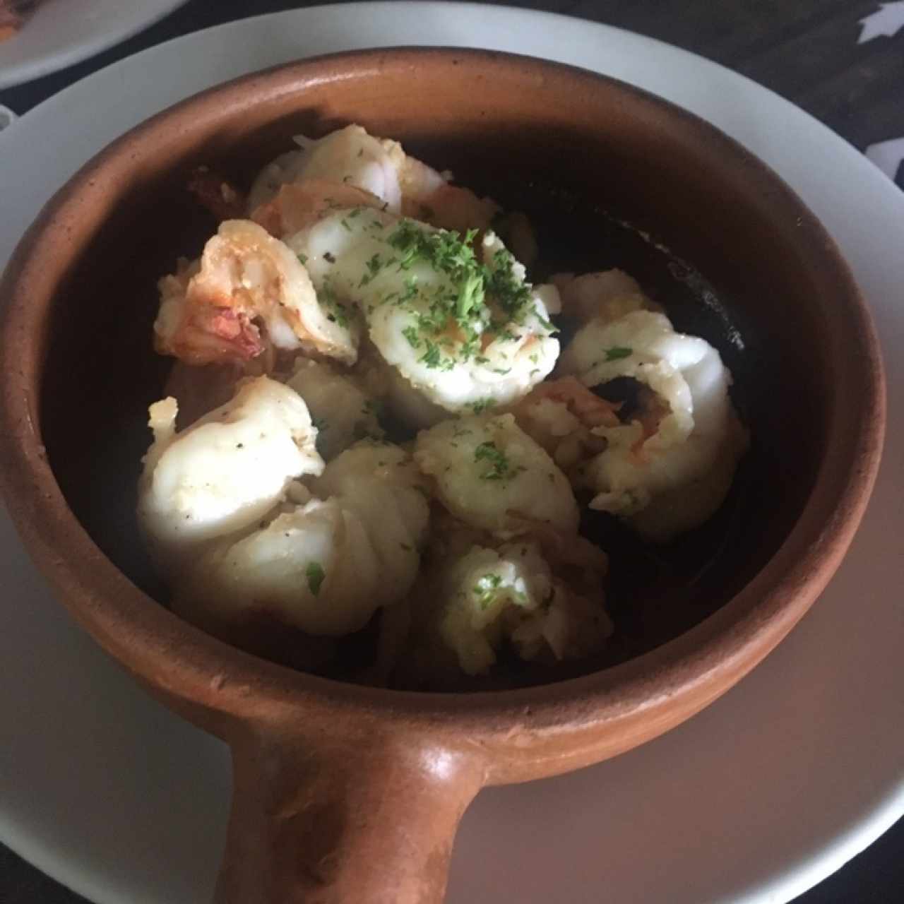 langostinos al ajillo
