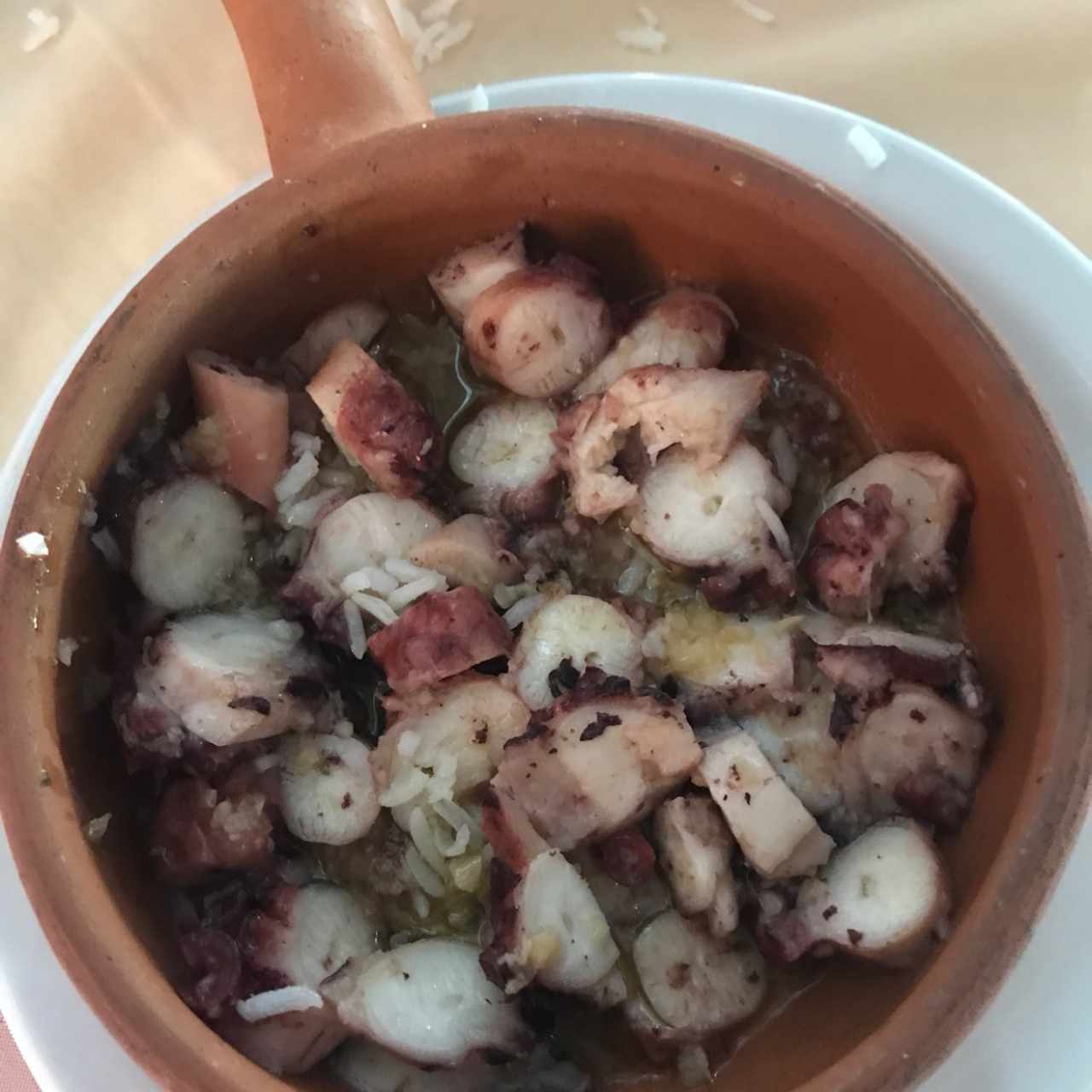 pulpo al ajillo 