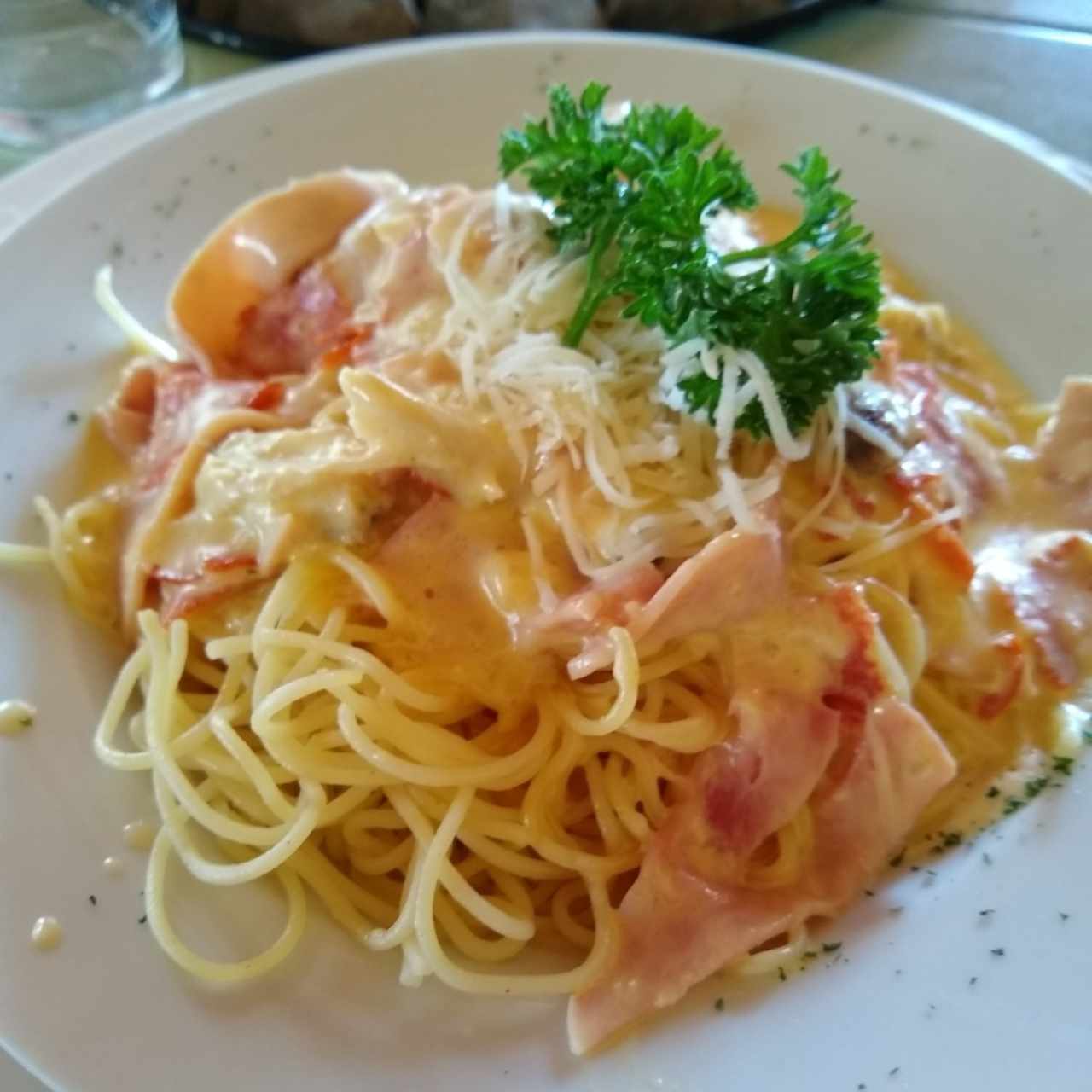 Spaghetti Bruschetta
