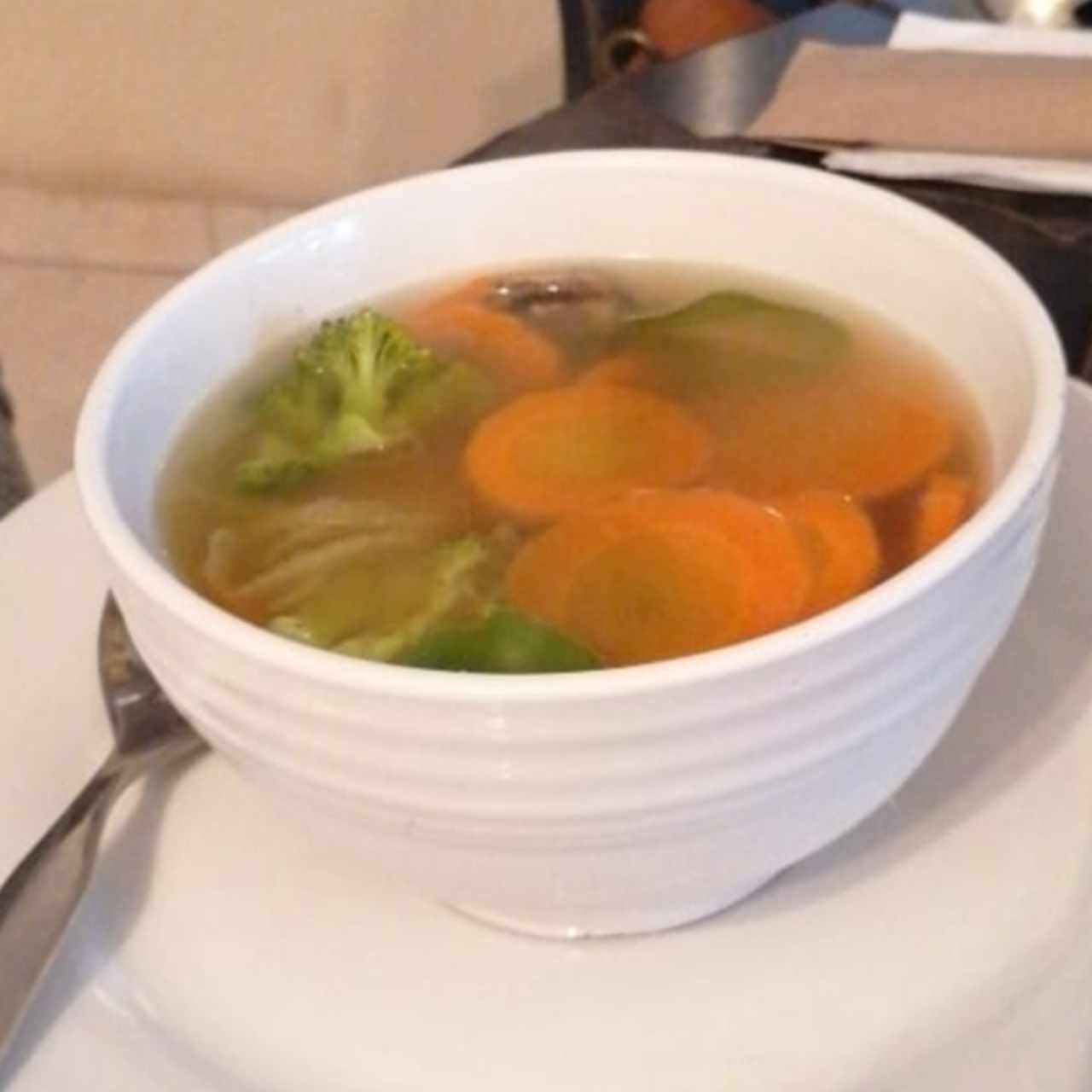 sopa de vegetales 