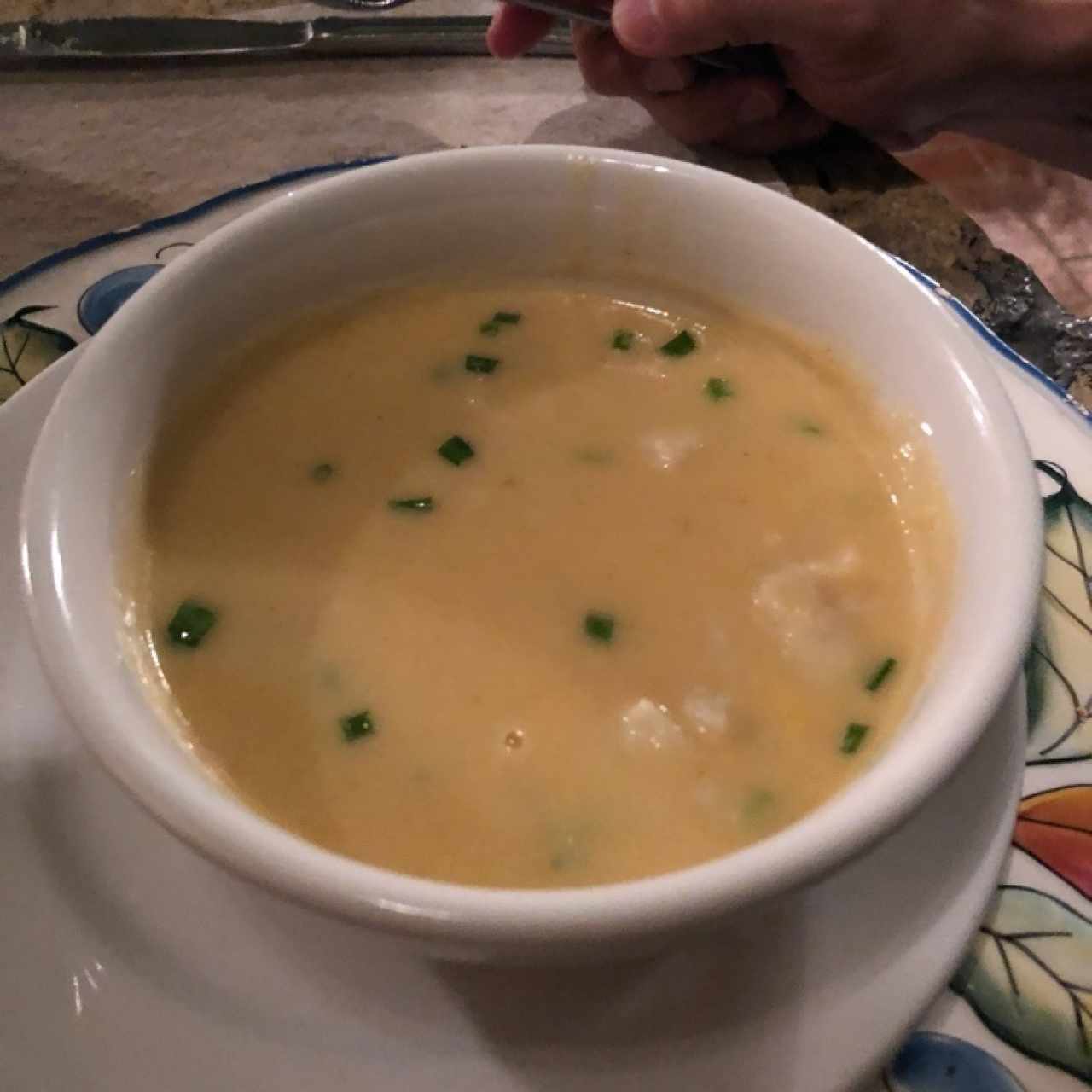 bisque de pescado delicioso