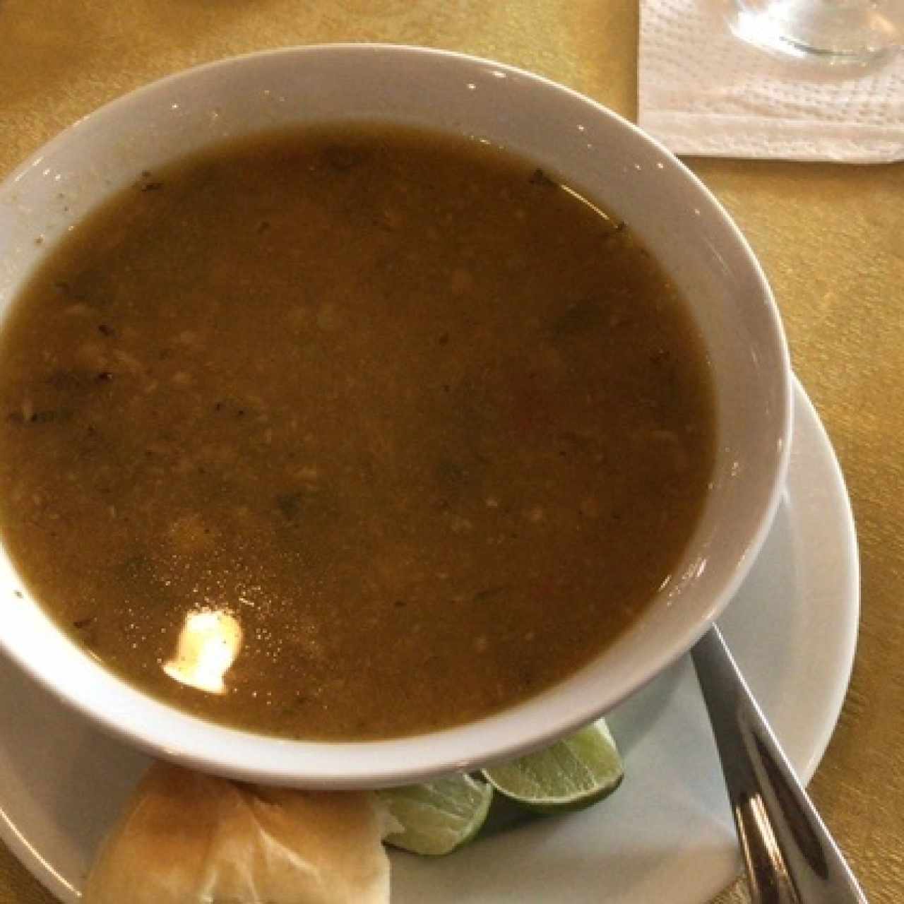 sopa de mariscos 