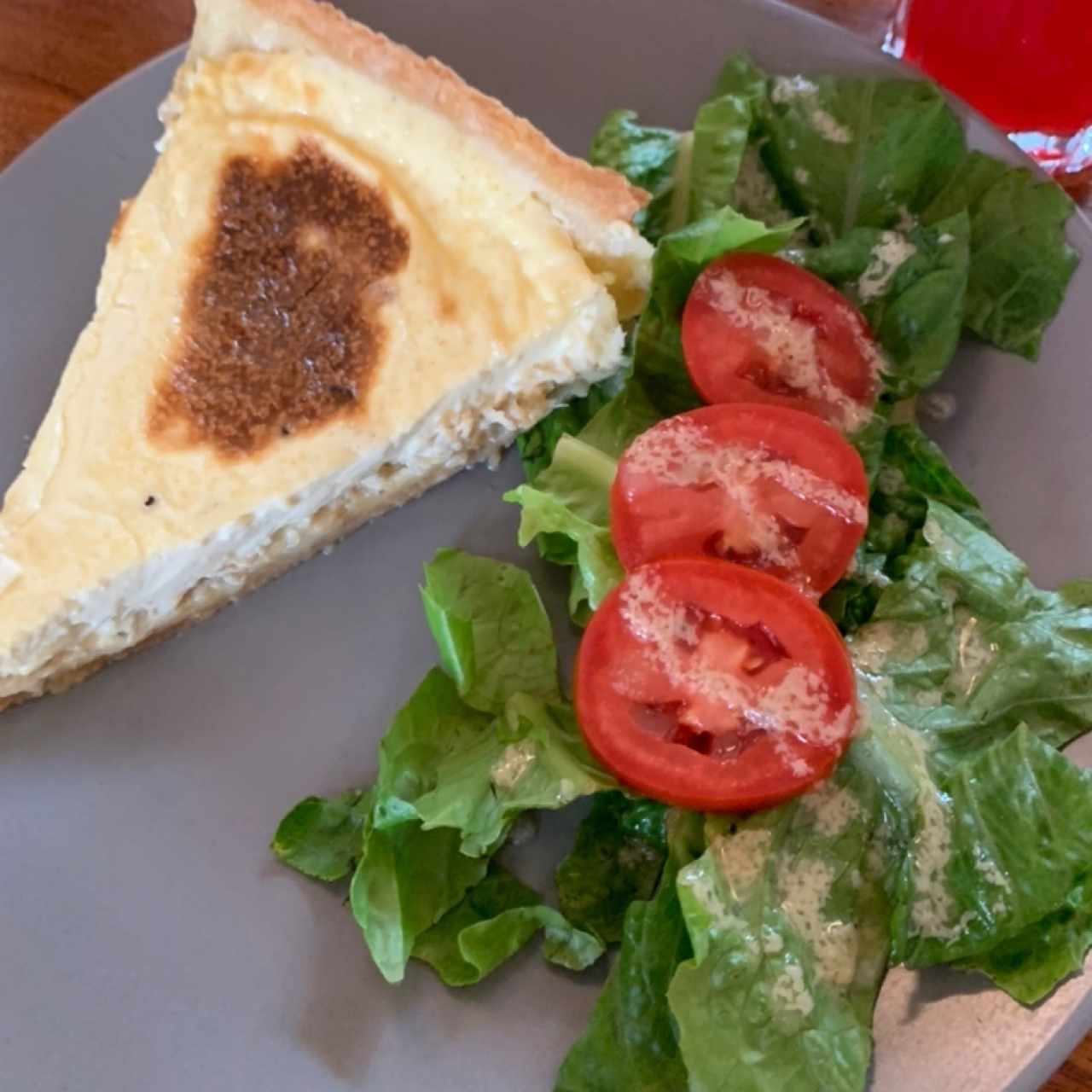 Quiche de bacalao