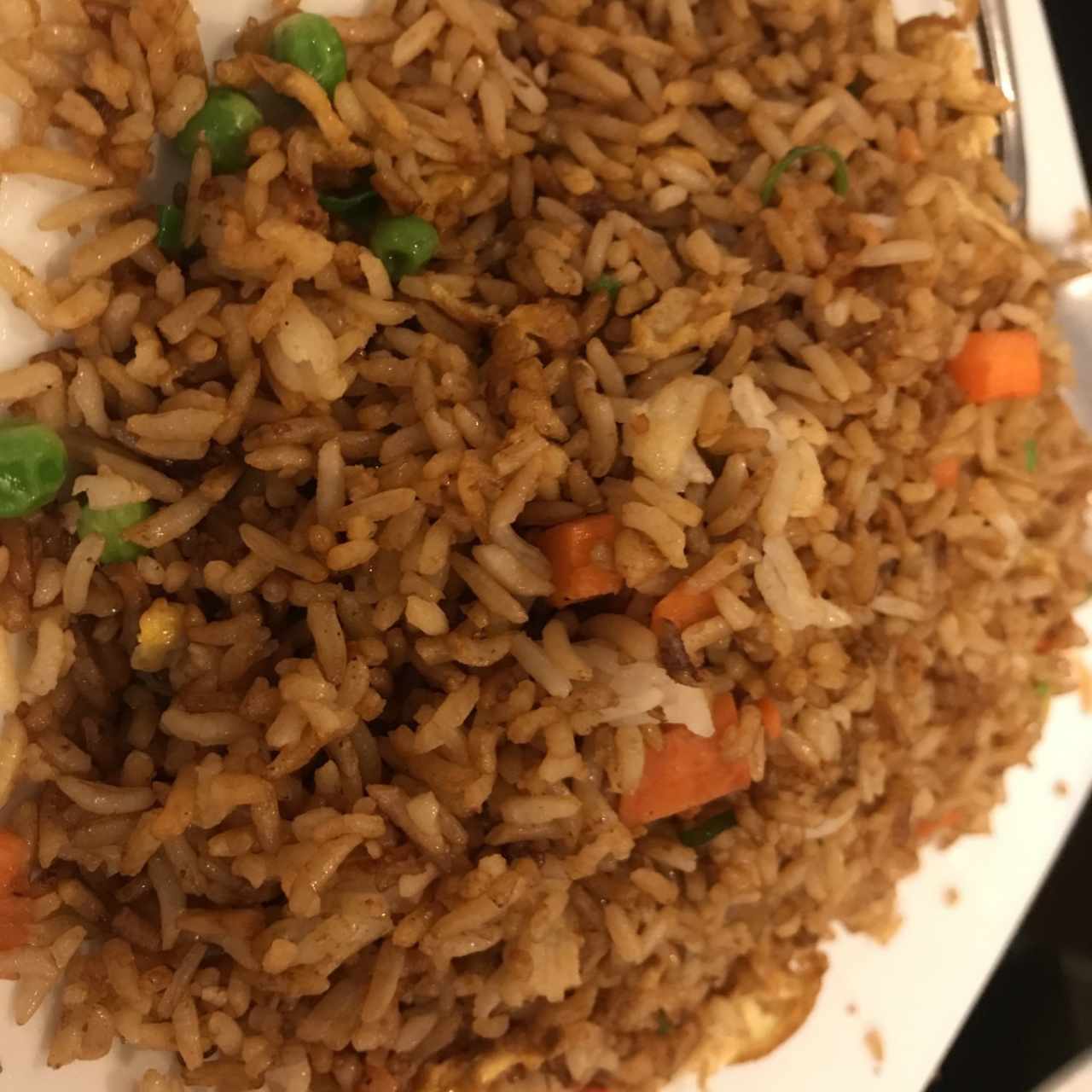 arroz frito de vegetales