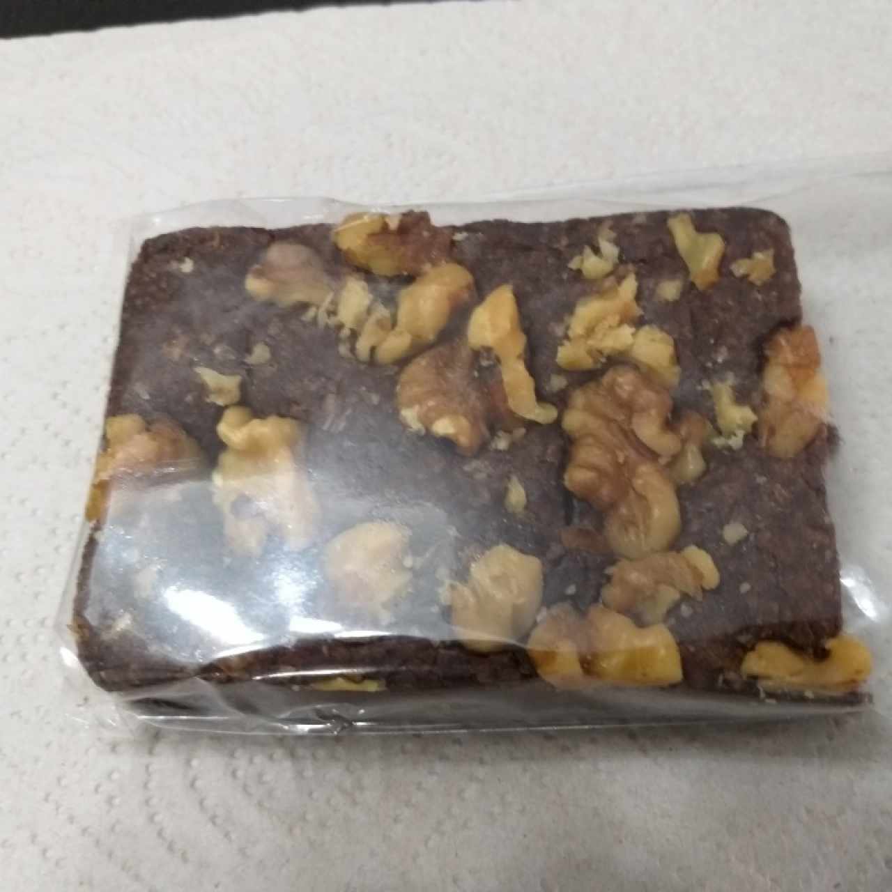 brownie con nueces
