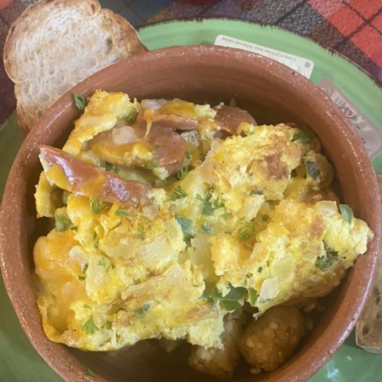 Chorizo Scrambled bowl