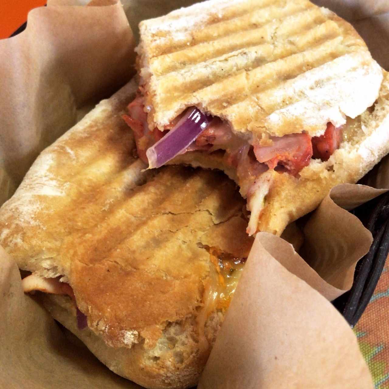 Hot Volcano Sandwich