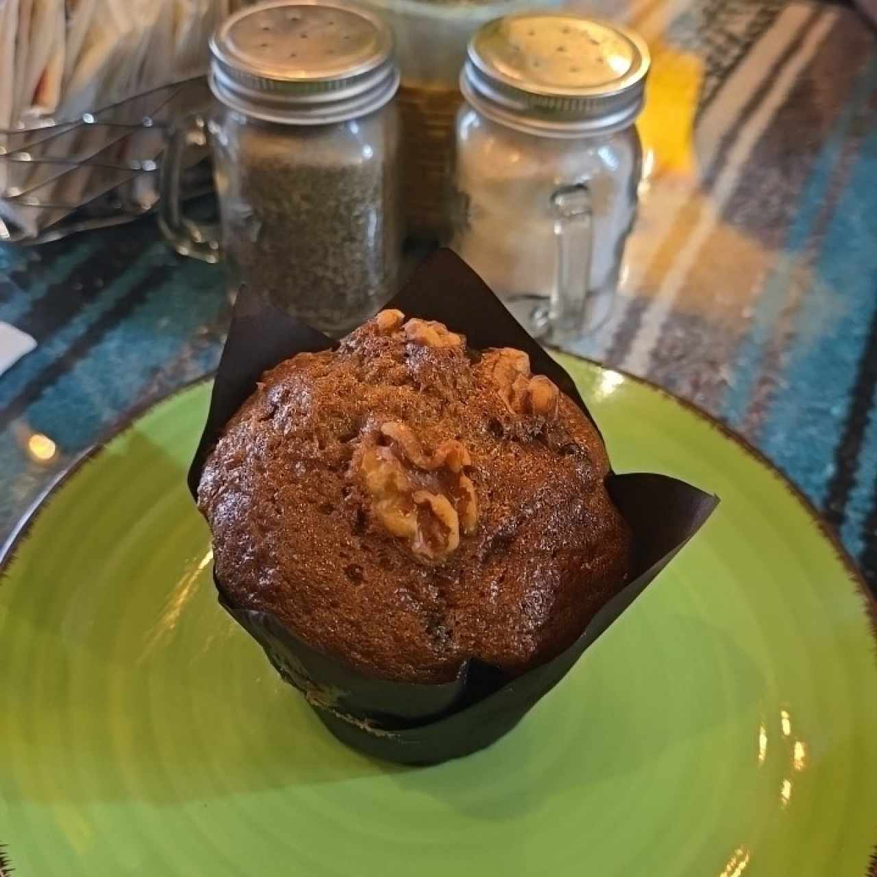 muffin carrot and walnut