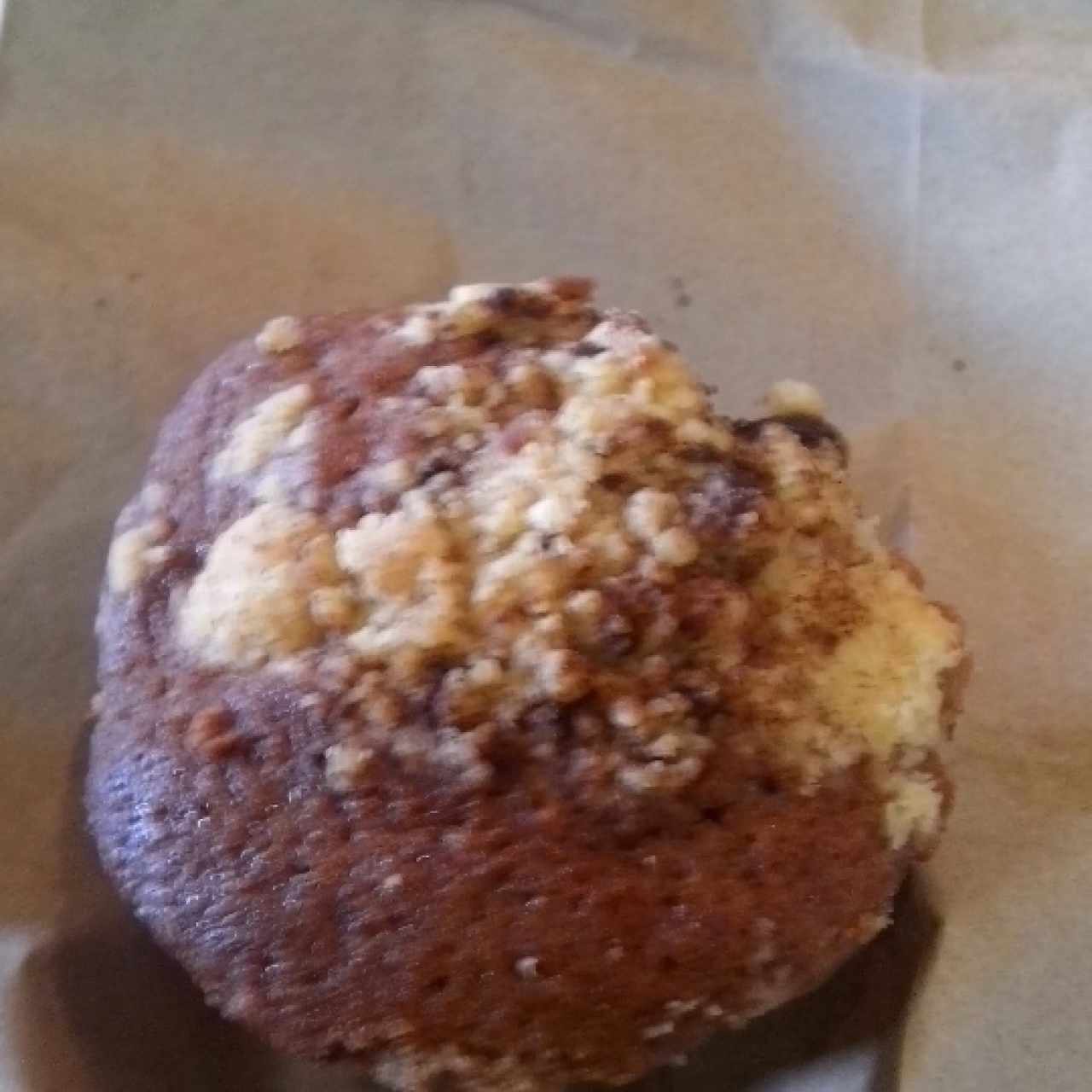 muffin de pasitas