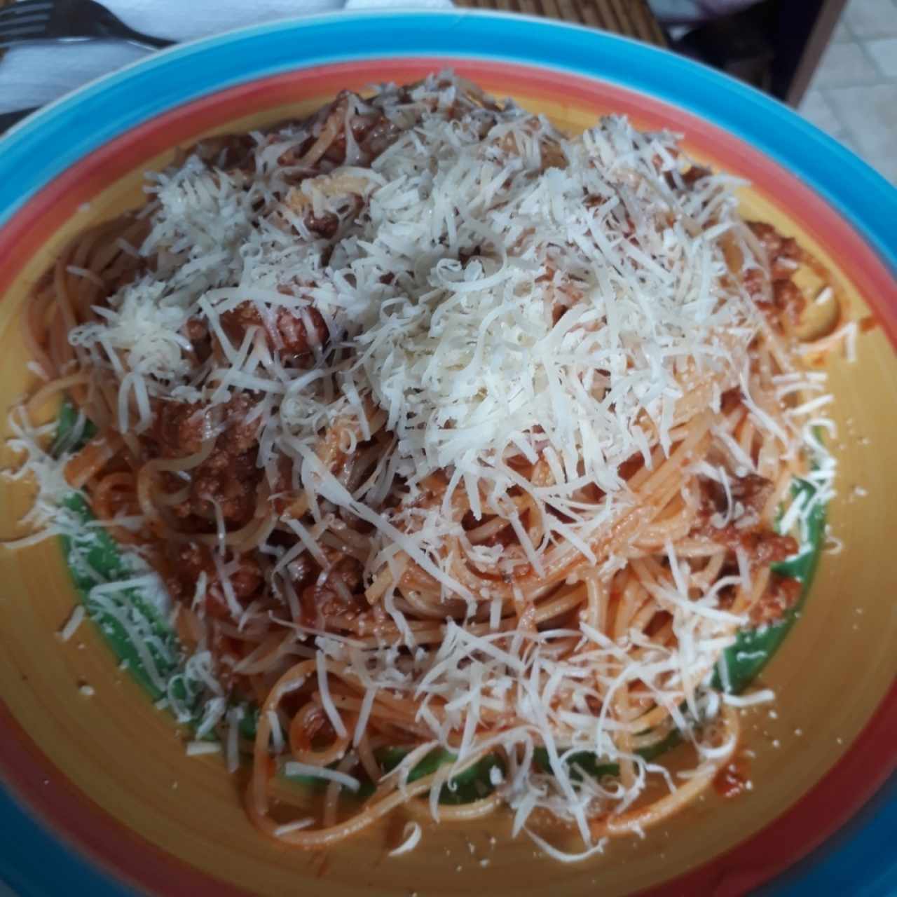 Pasta a la Boloñeza