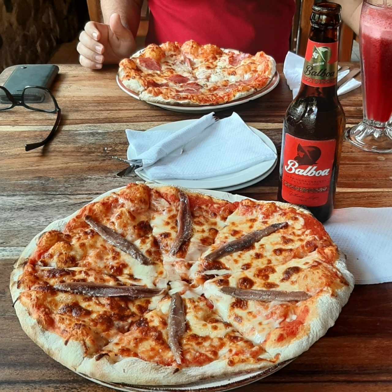 pizza anchoas