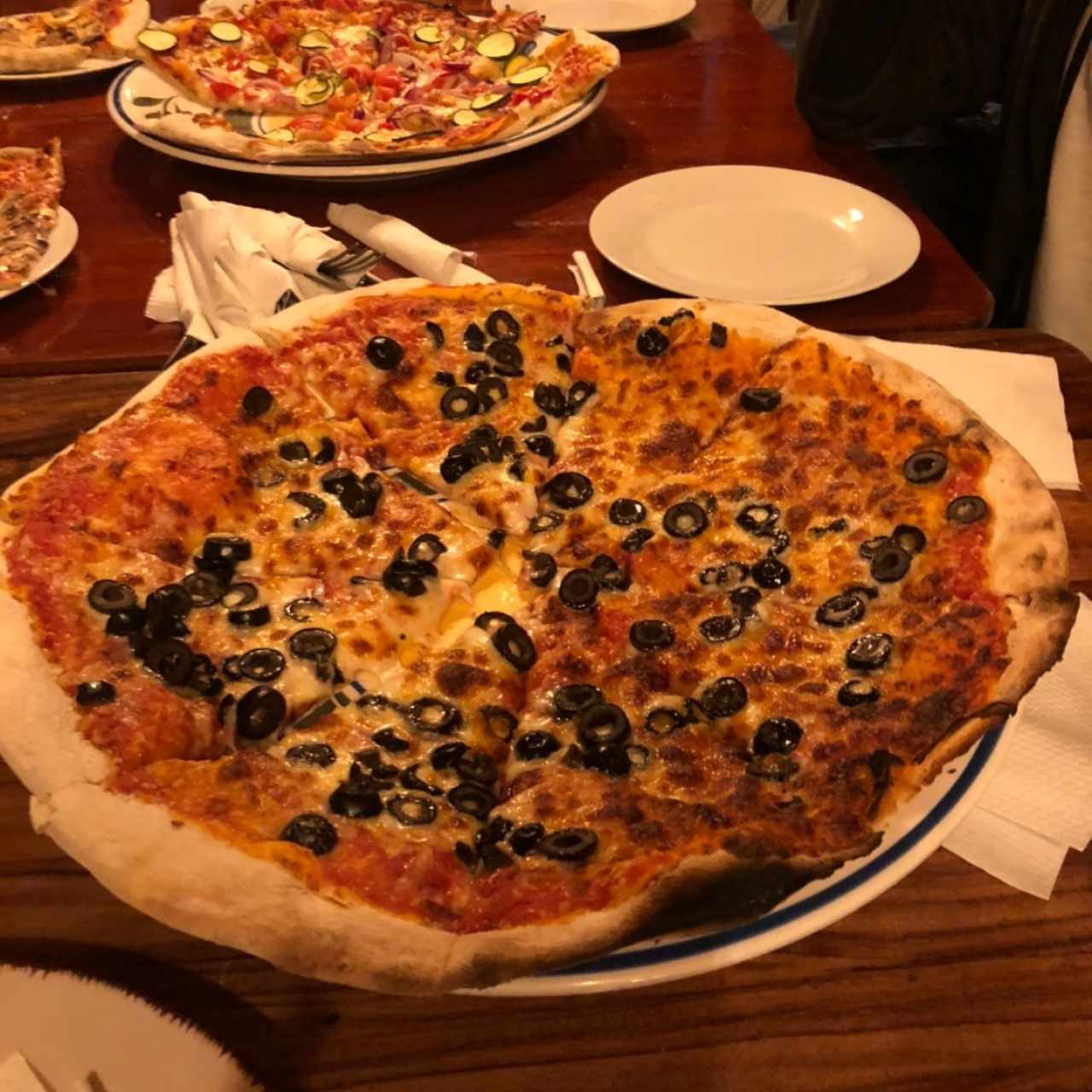 pizza de aceituna