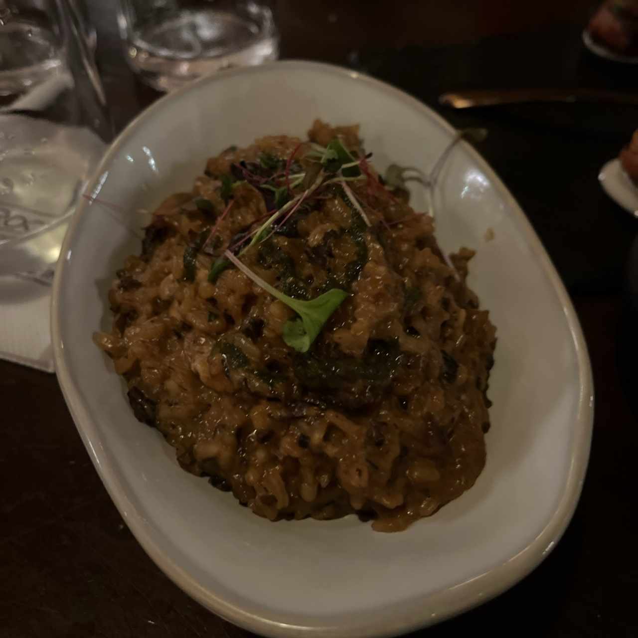 Risotto de hongos