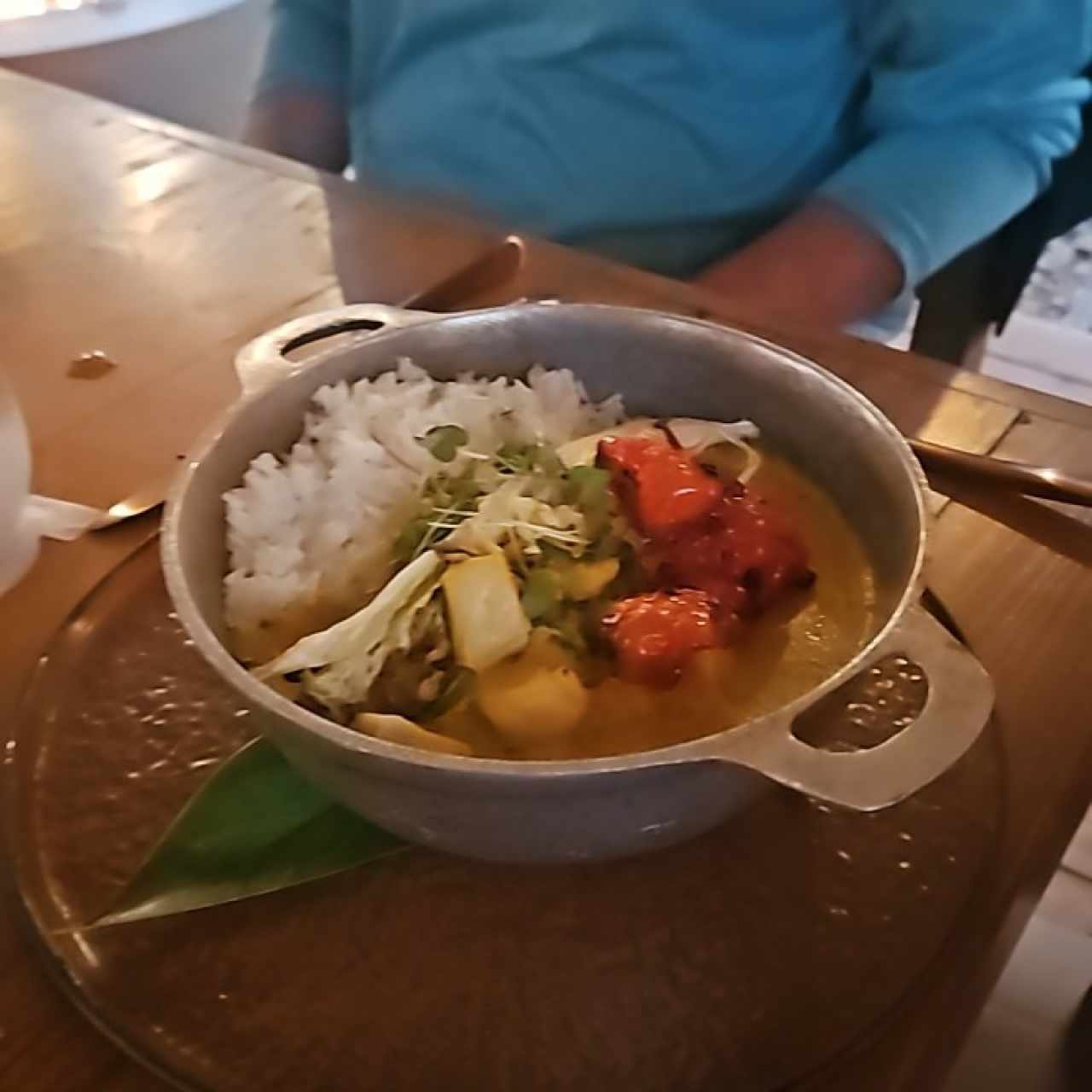 curry de pollo