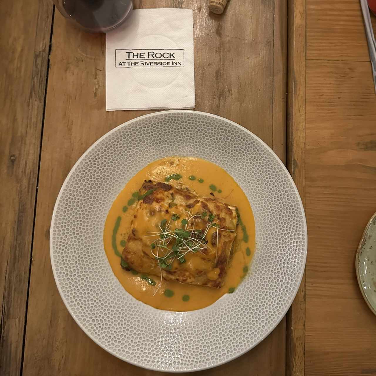 Canelones de Langosta Gratinados