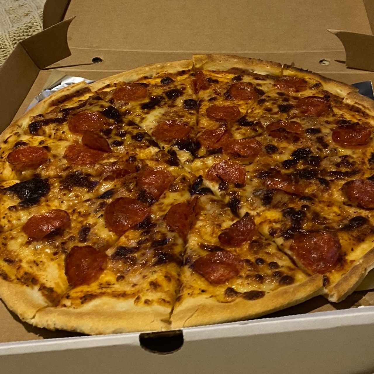Pizza peperoni familiar 
