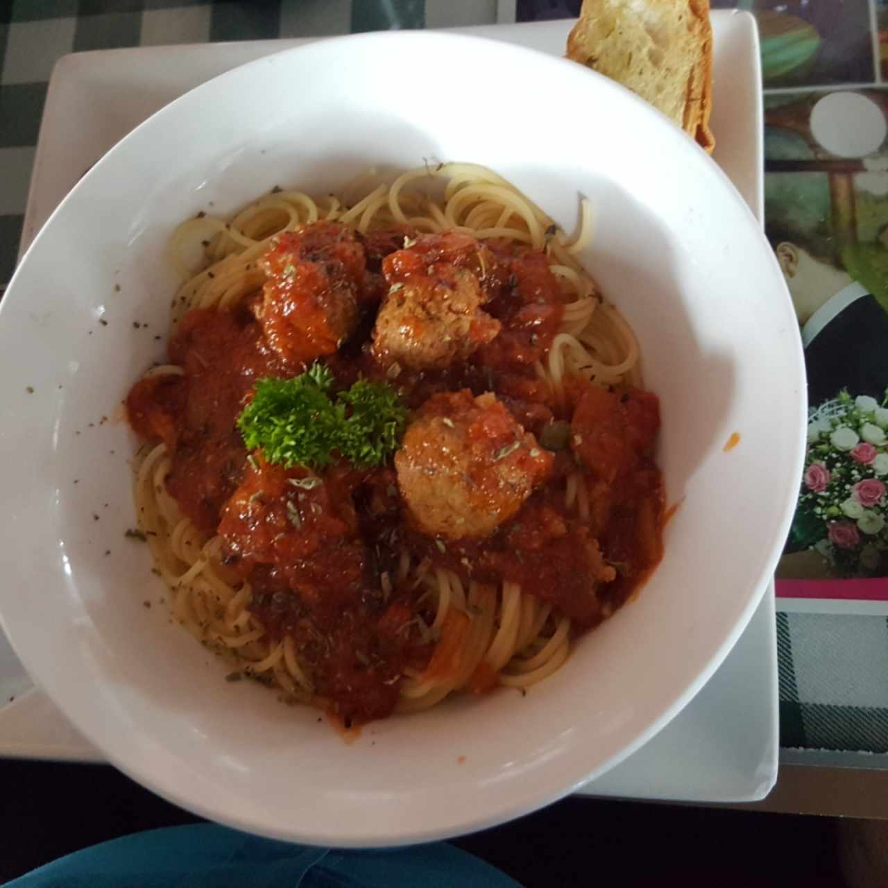 Spaghetti boloñesa