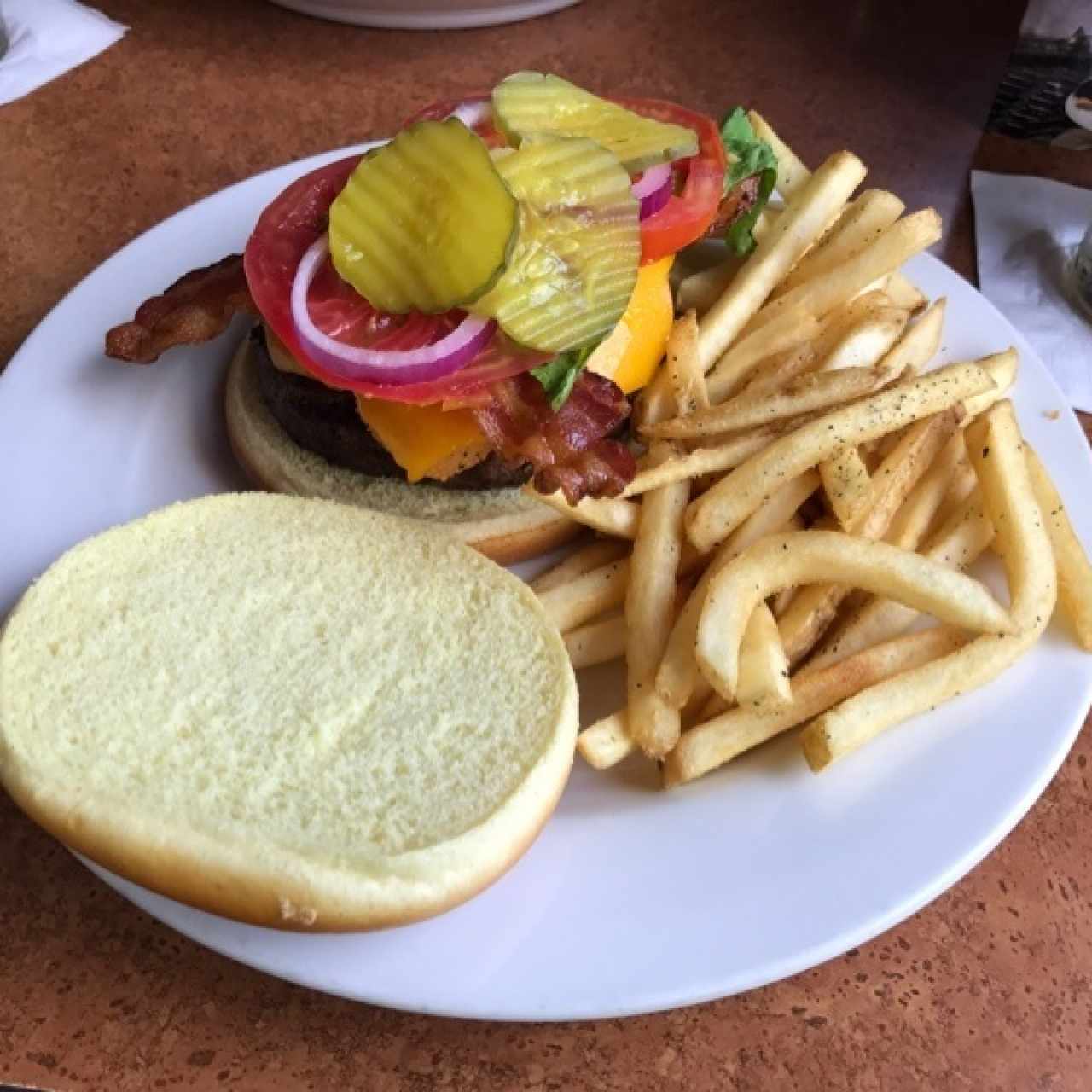 Friday's Cheese Burger