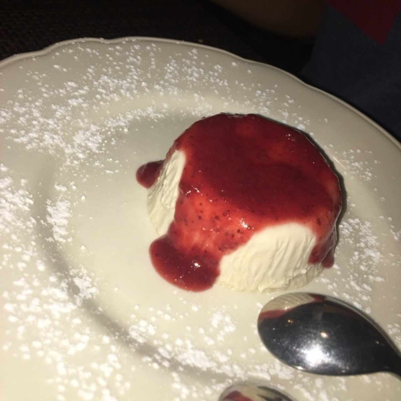 Pannacota de Fresa