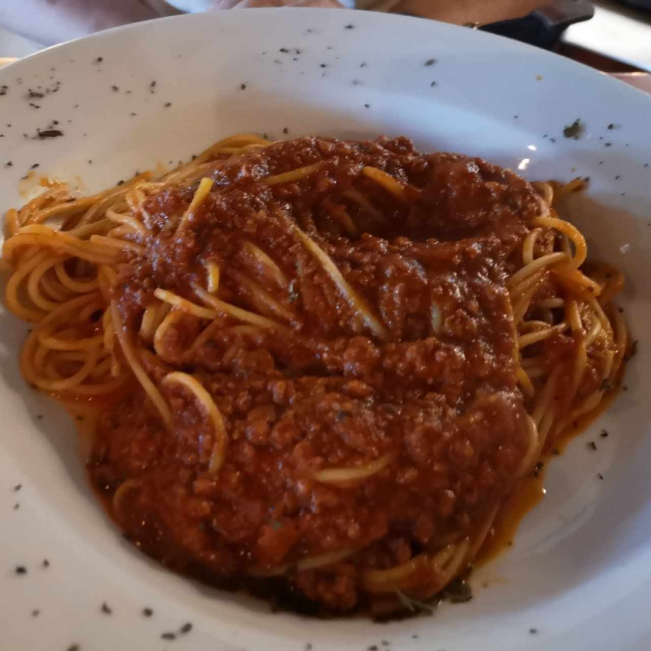 Spaguetti a la Bologesa