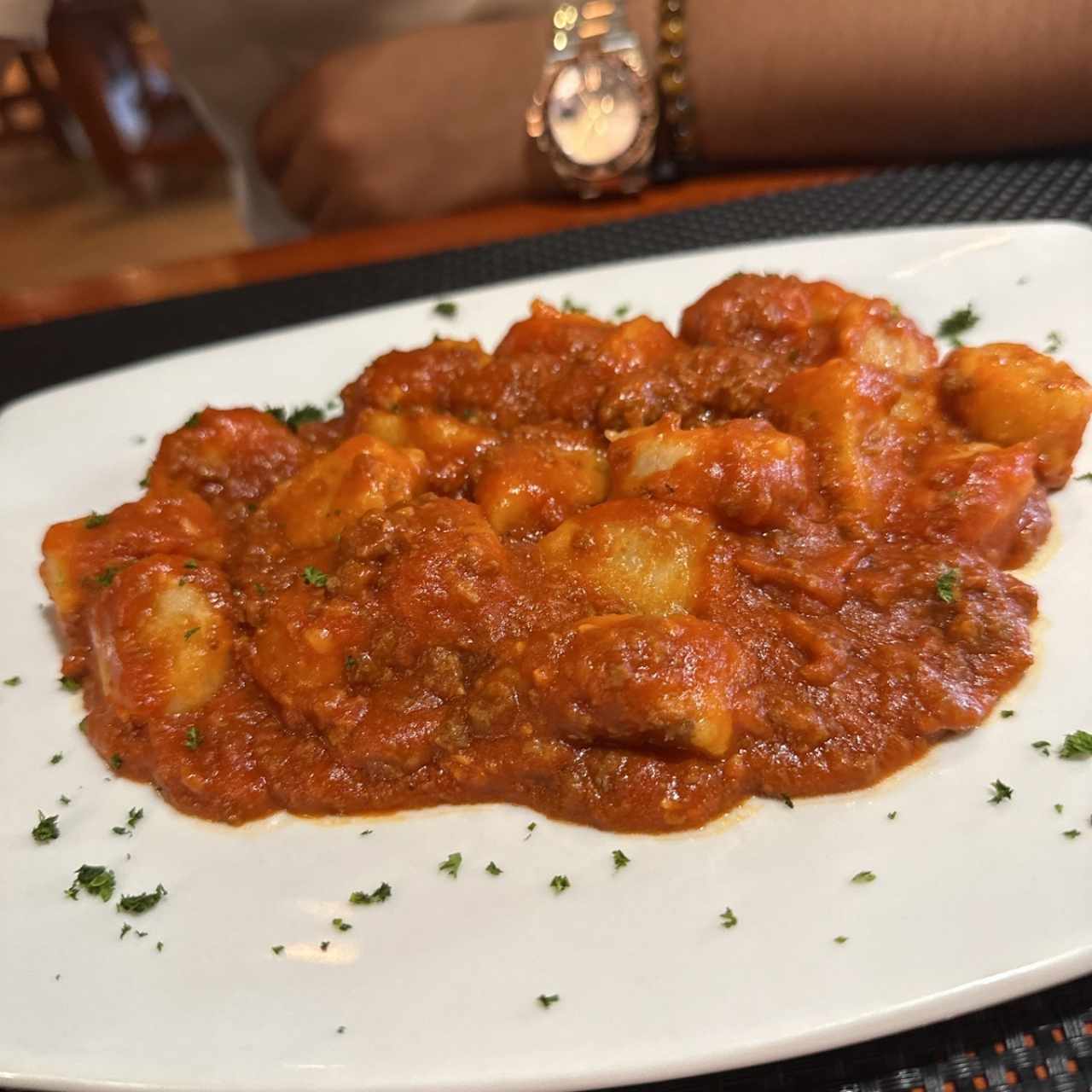 Pastas - Gnocchi Bolognese