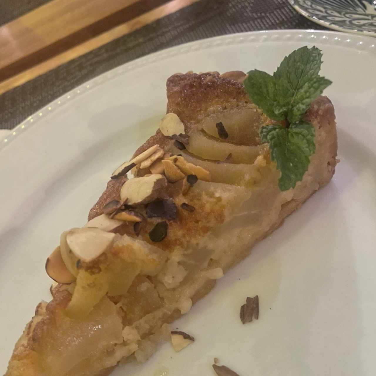 Tarta de pera