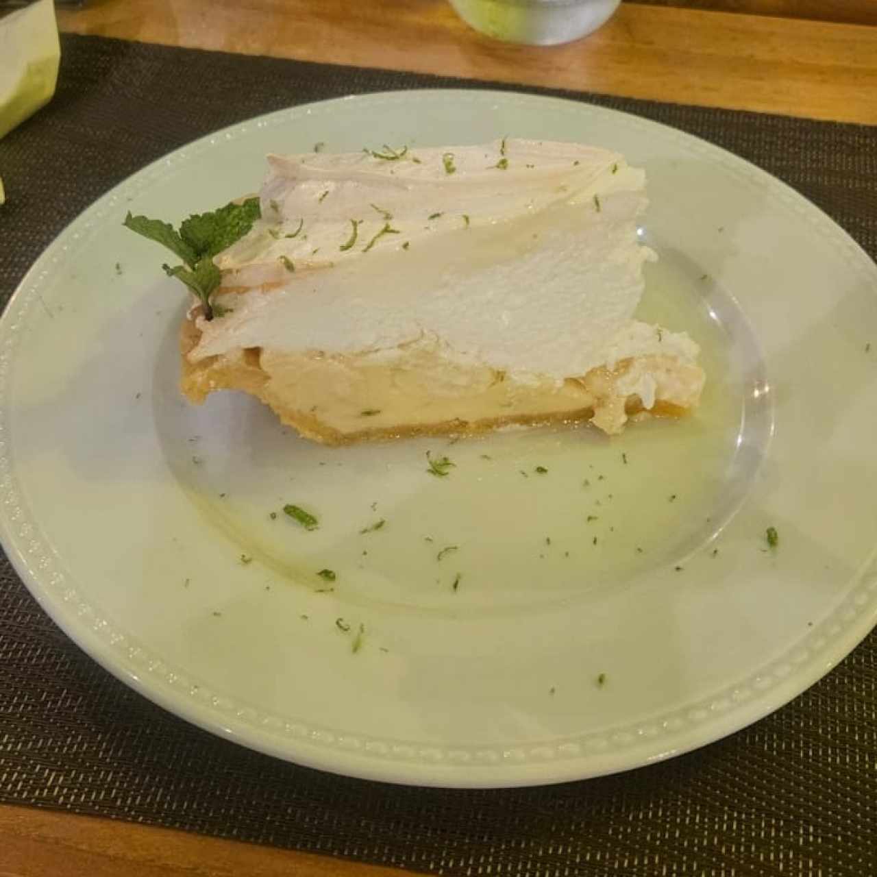 Pie de limon