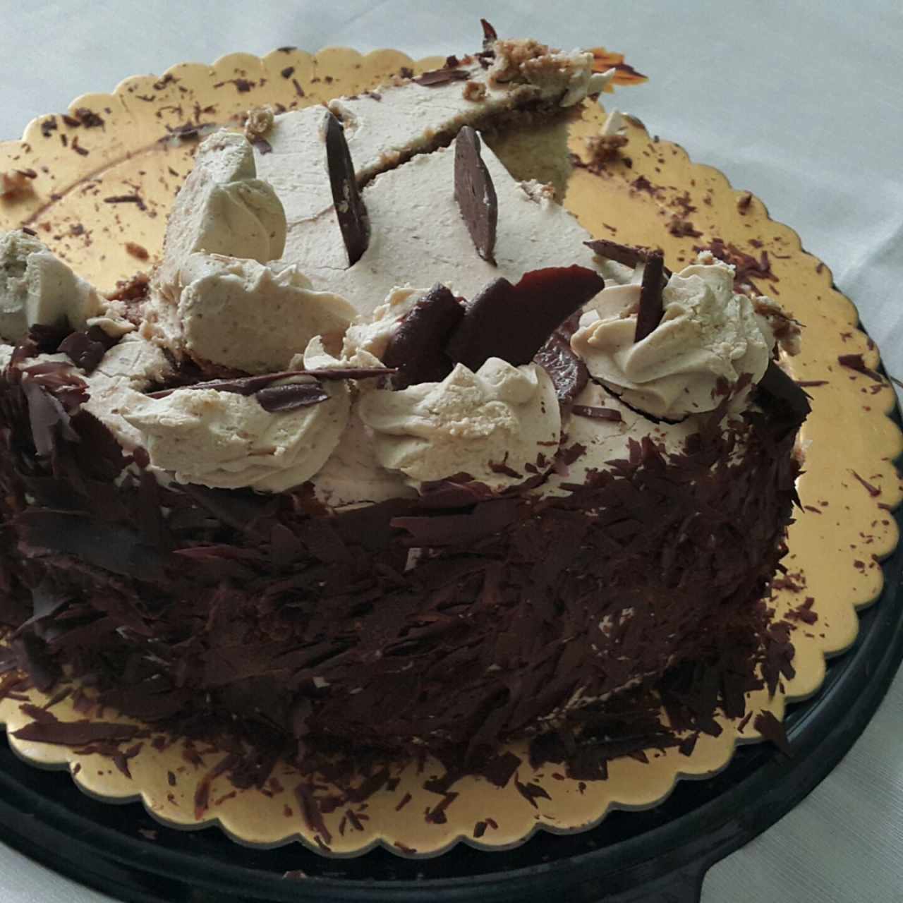 pastel de chocolate mocca y cafe