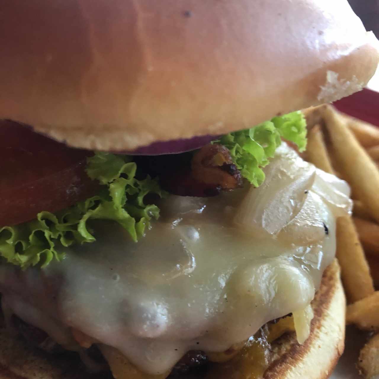 Friday’s Signature Stacked Burger