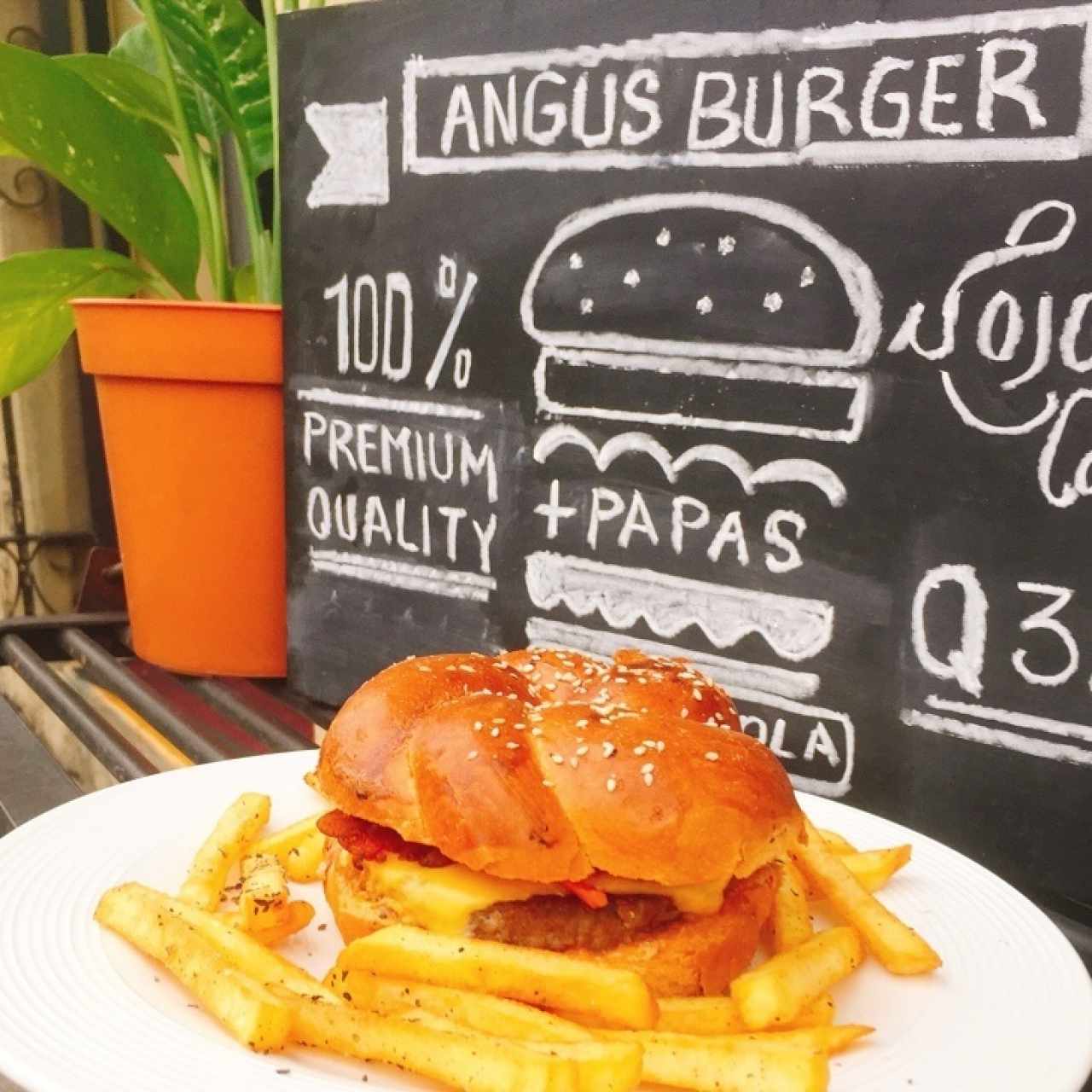 Angus burger