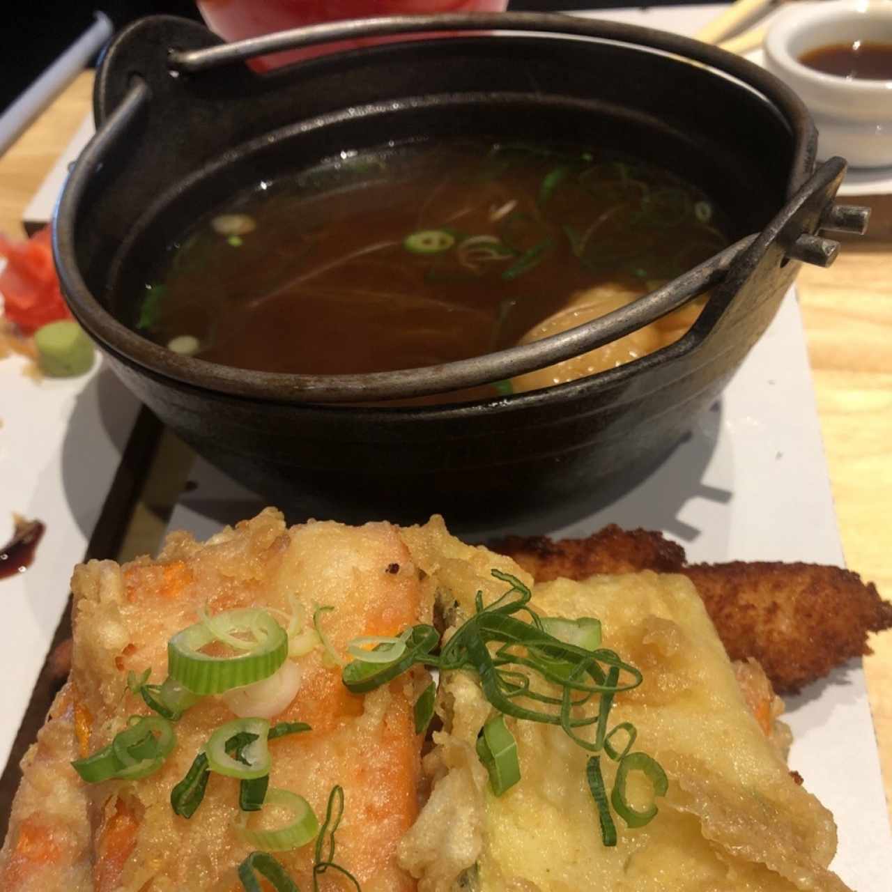 Sopa tempura 