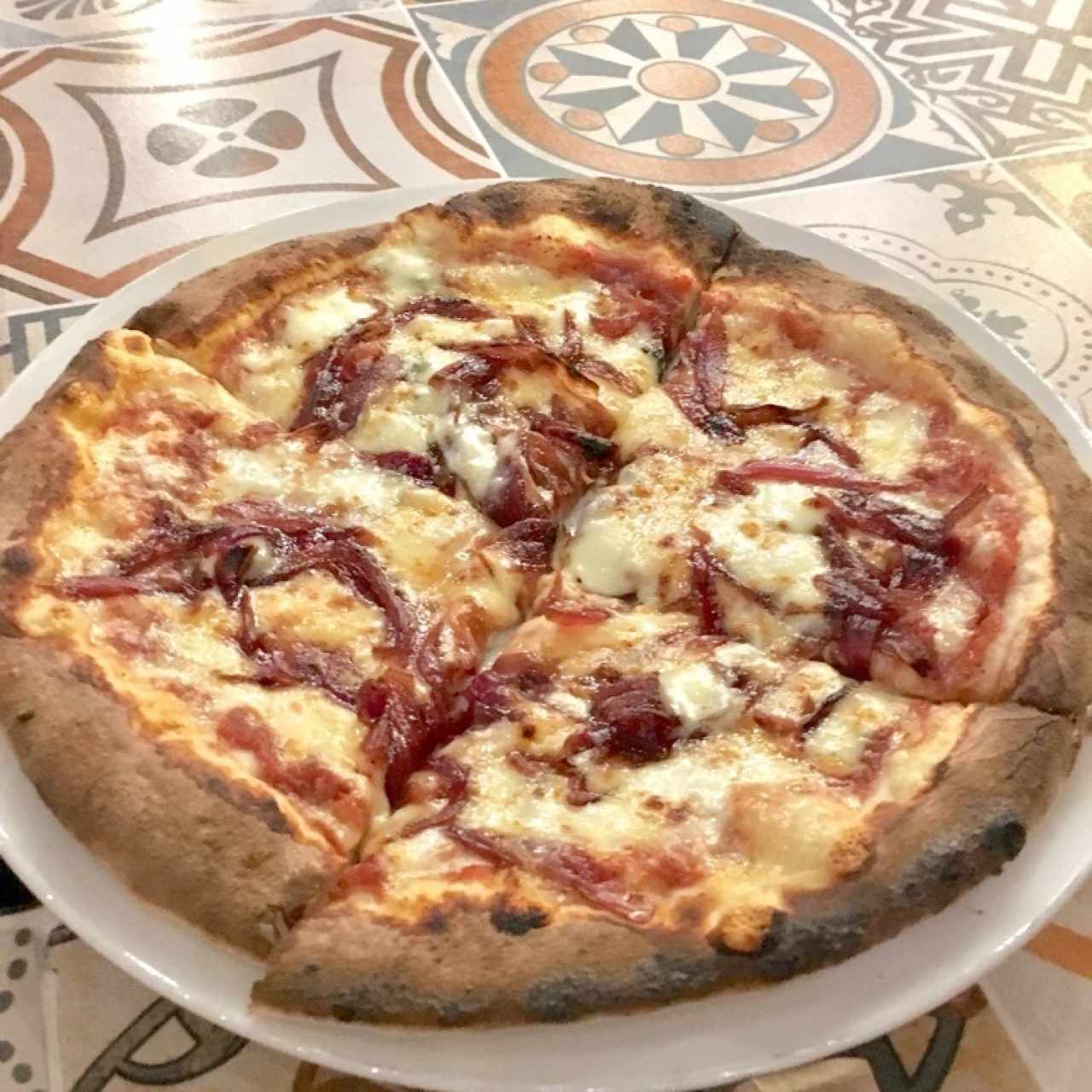 Pizza pequeña Caramellato