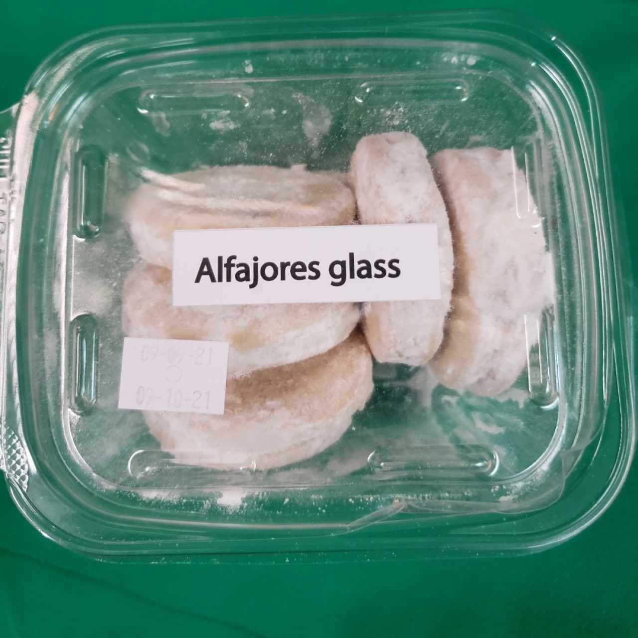 Alfajores glass