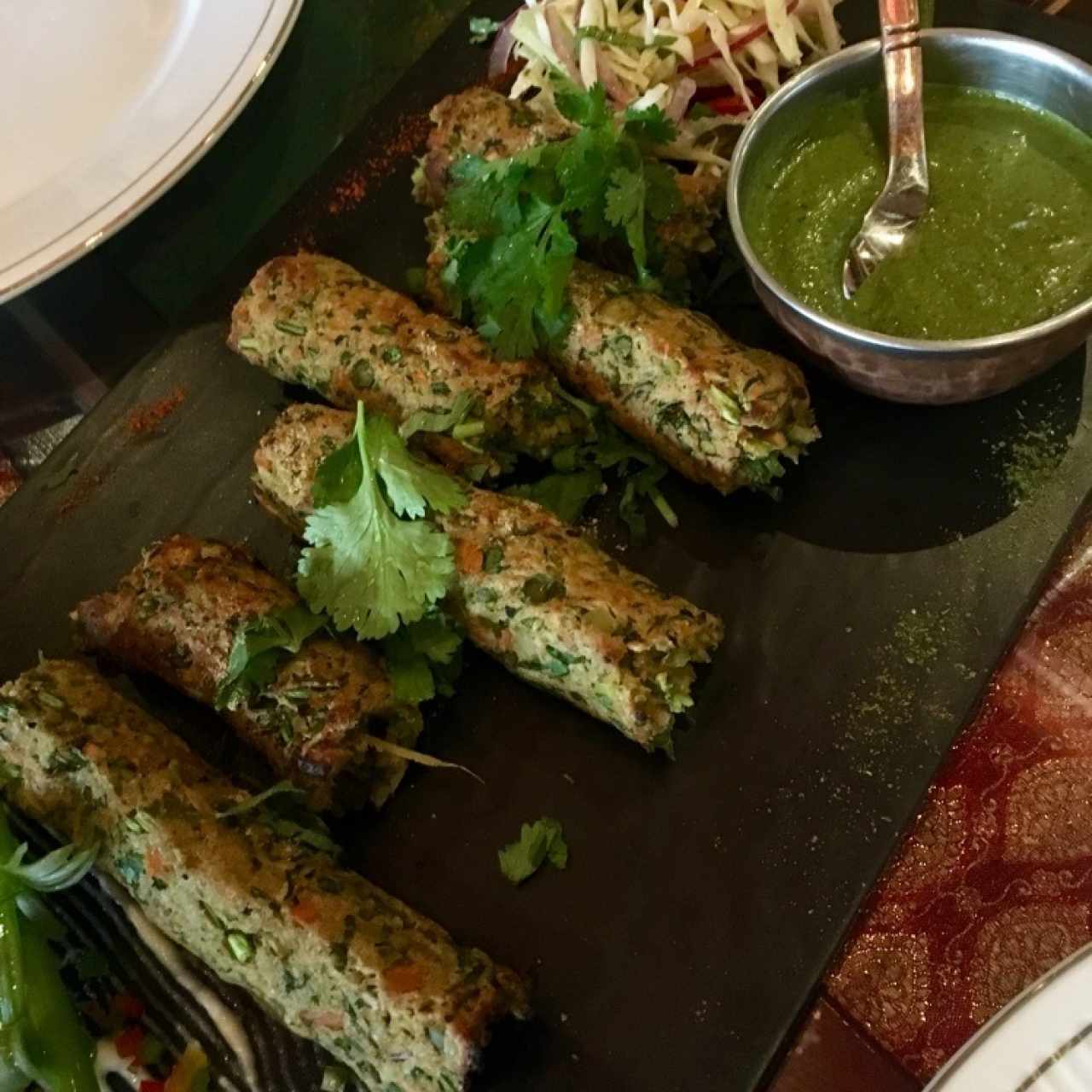 Special Starters - Vegetables Seekh Kebab