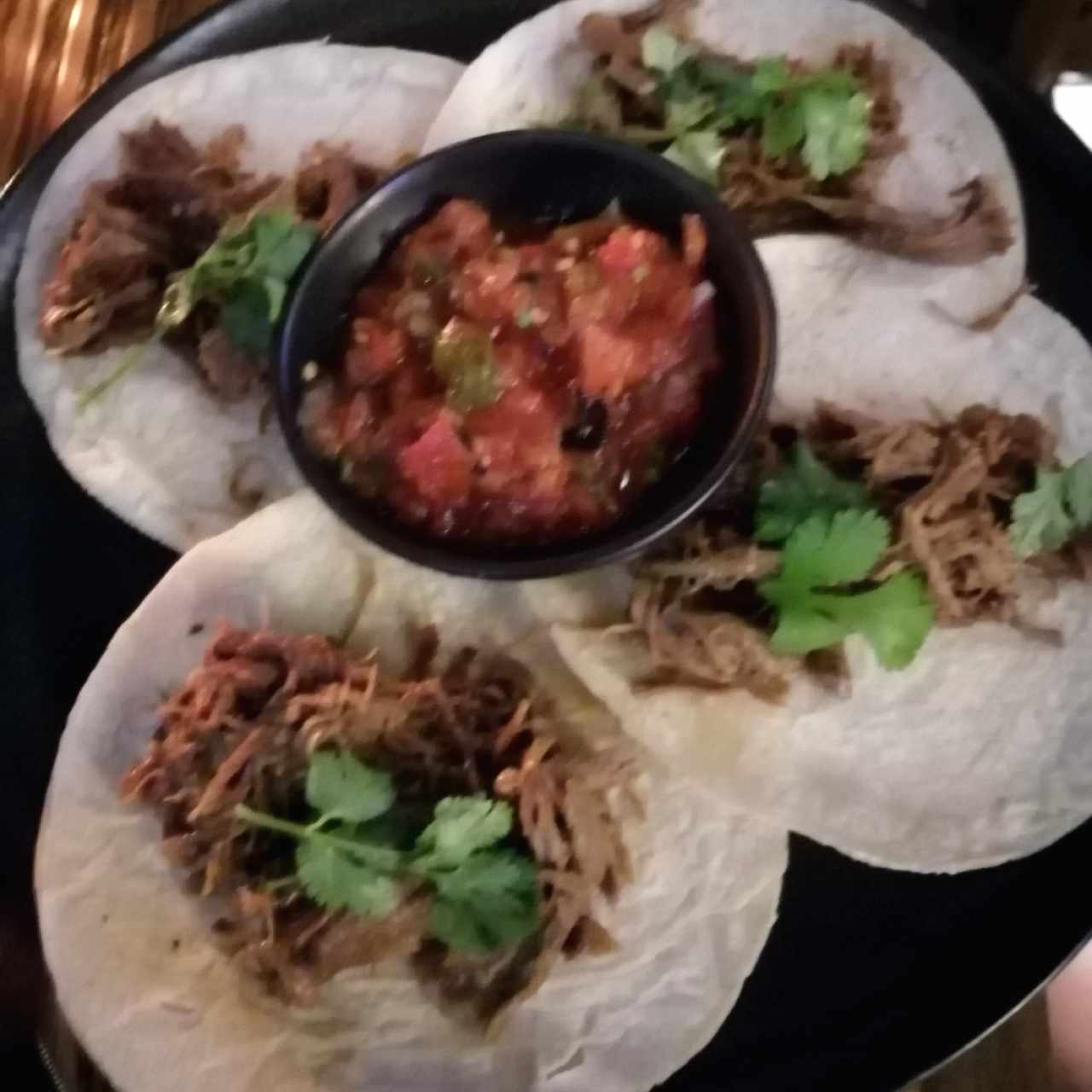 Menú Infantil - Tacos de arrachera