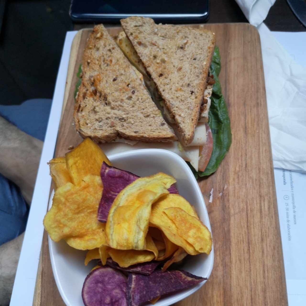 Sandwich de Pavo