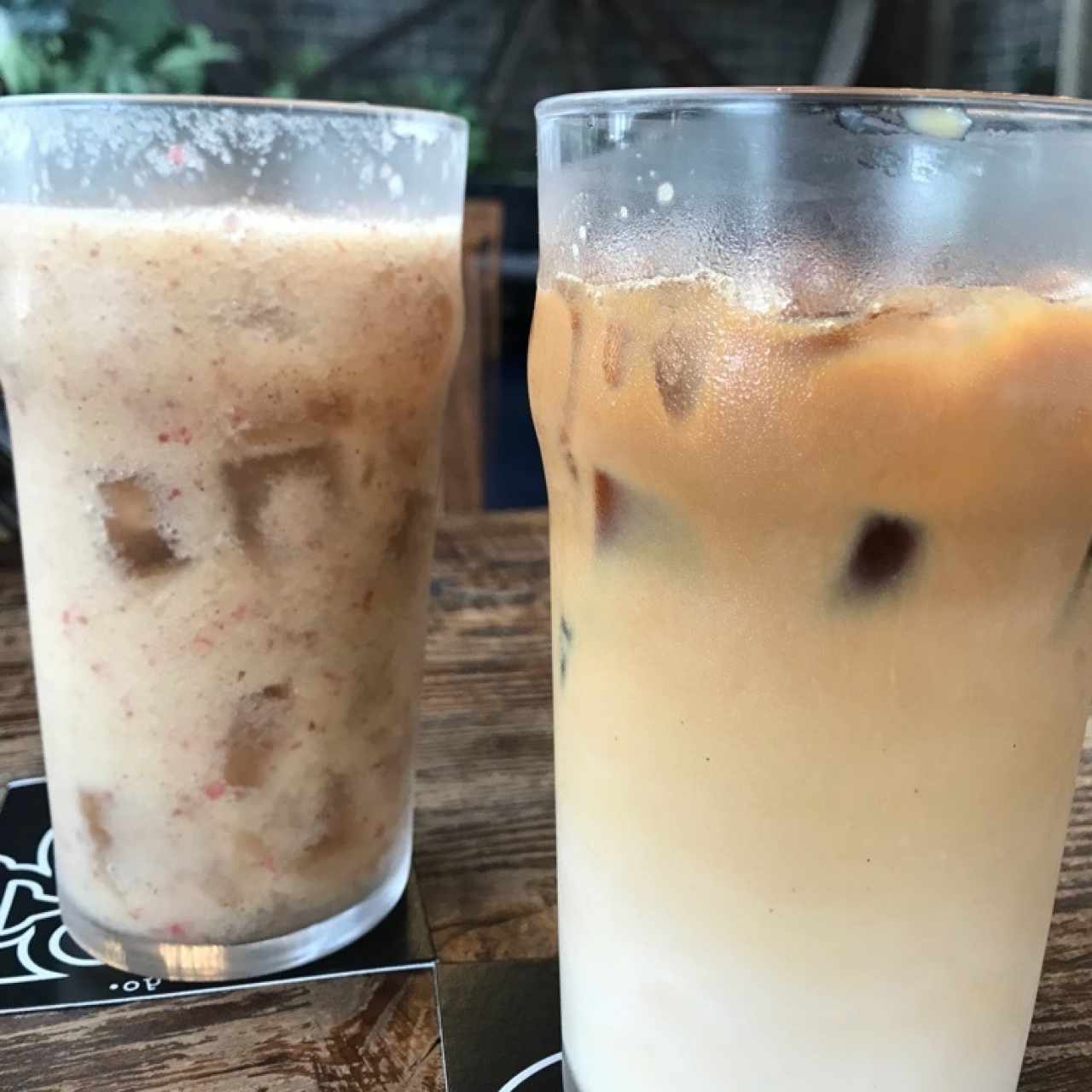 bad blood shot kiuman —- cafe latte iced