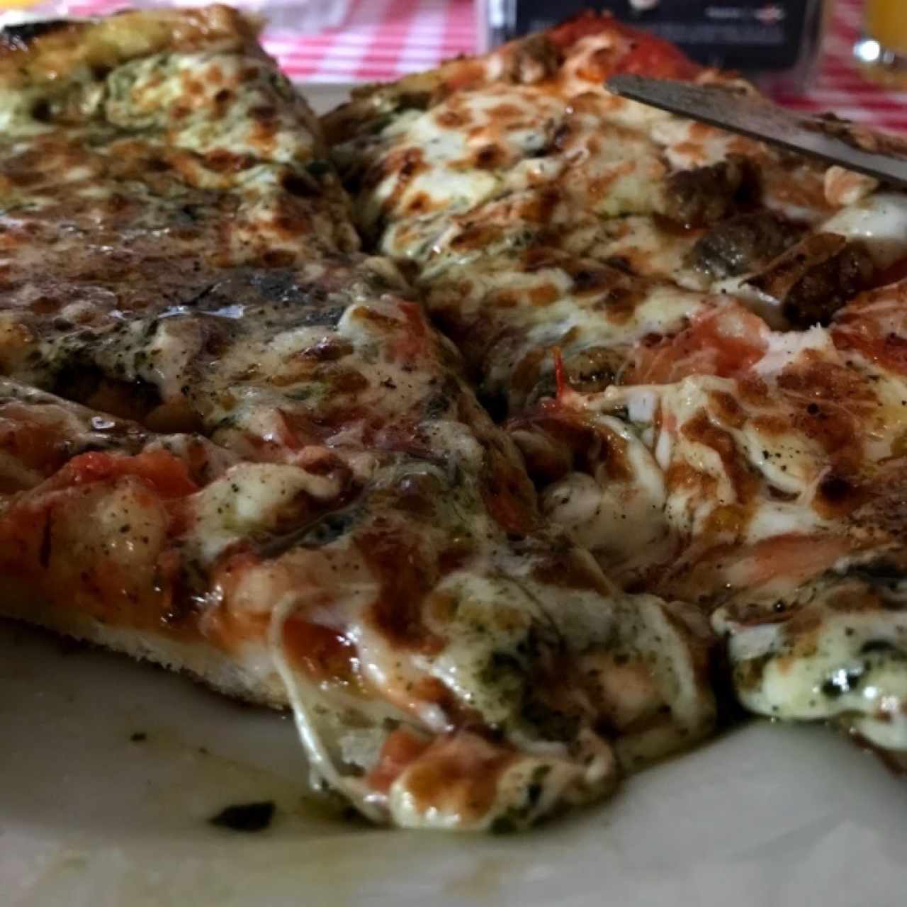 Pizza de Pesto 