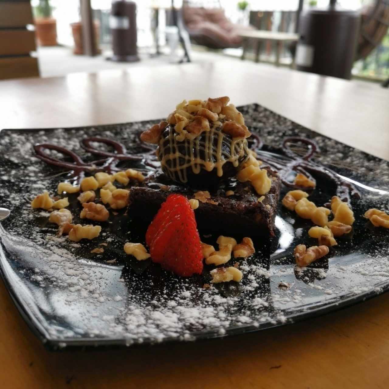 Postres - Peanut butter brownie