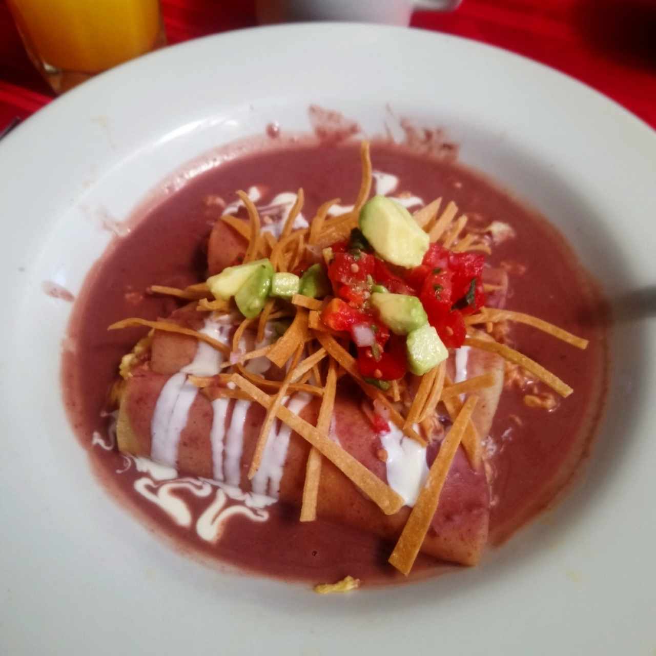 100% Mexicanos - Enchiladas de Huevo
