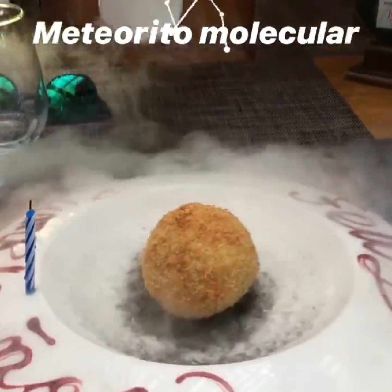 Postres - Meteorito Molecular