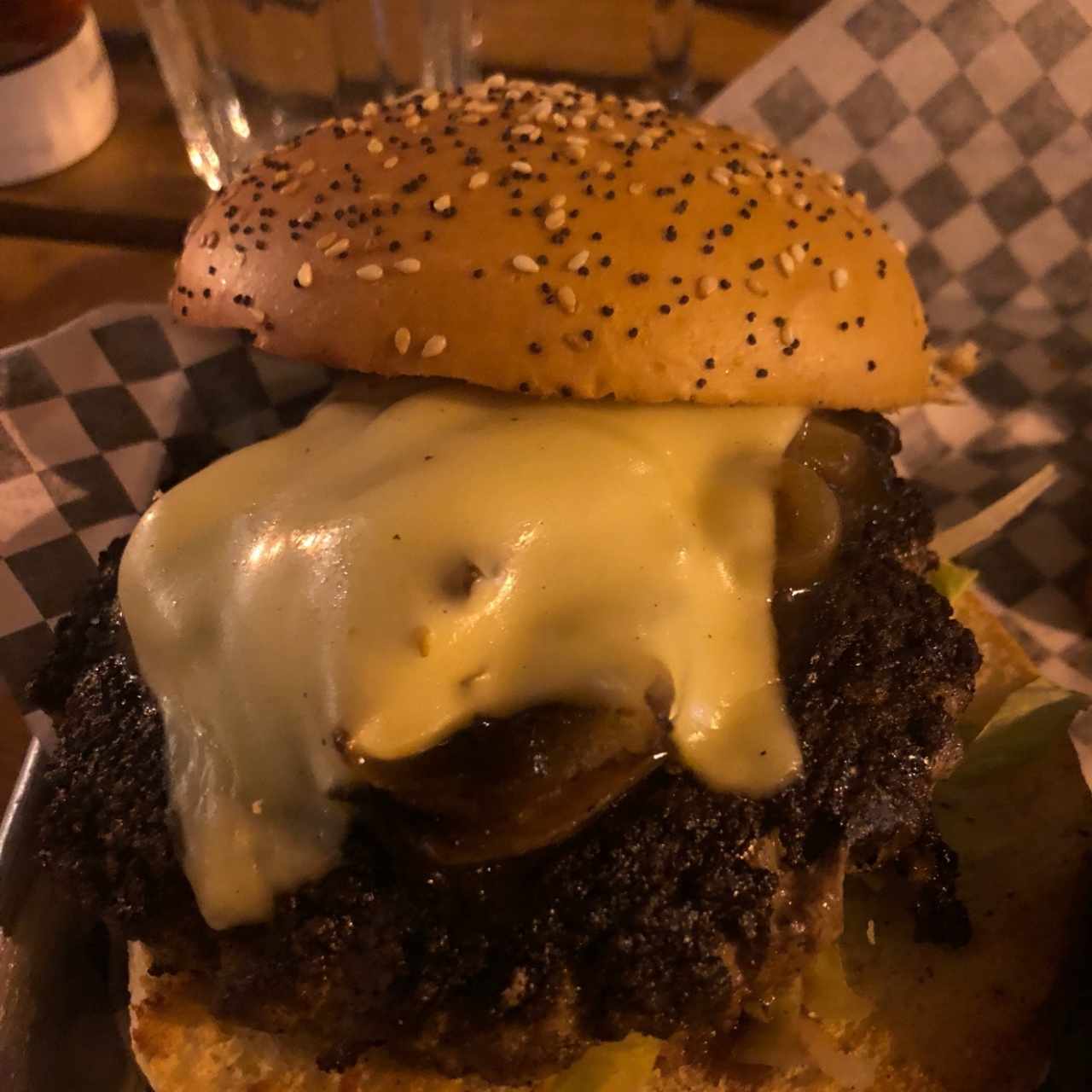 BURGER - Philly cheeseburger