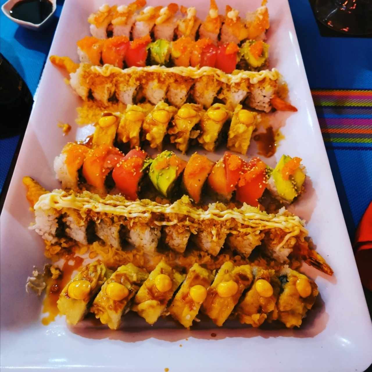 sushi party platter