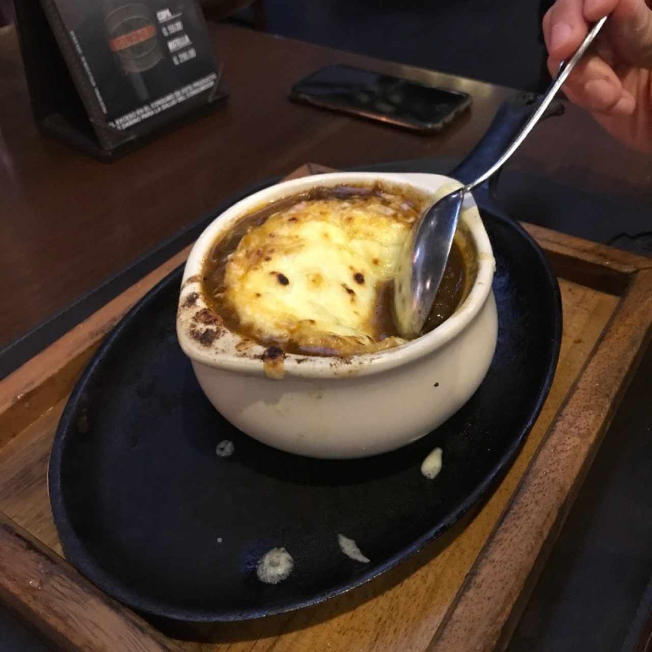 sopa de cebolla 