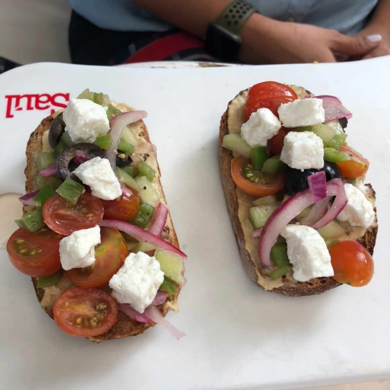 Toast Clásicas - Jerusalem (Vegetariana)