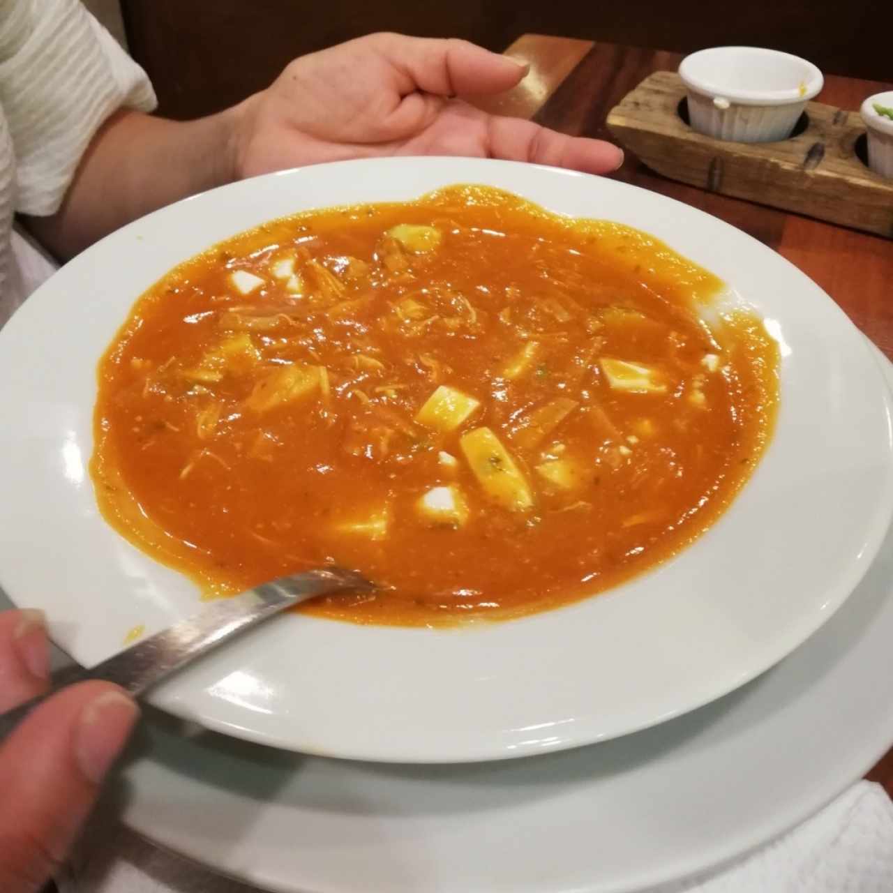 Sopas - Sopa de Tortilla